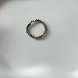 Tiger eye ring s925 $10